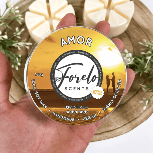 Amor Soy Wax Melt – Romantic, Luxury Home Fragrance - Forelo Scents