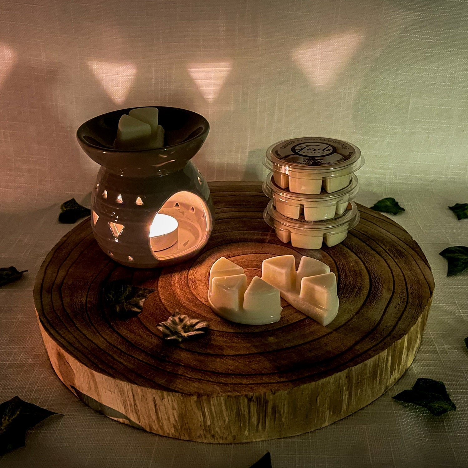 Aztec Burner & Wax Melt Bundle - Forelo Scents