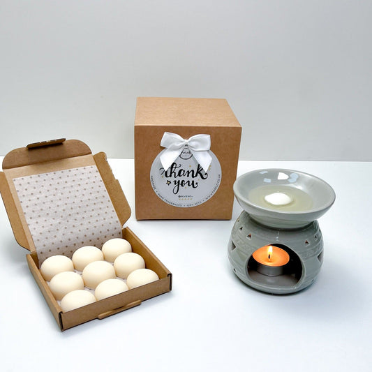 Aztec Burner & Wax Melt Thank You Gift Set Highly Scented Home Fragrance - Forelo Scents