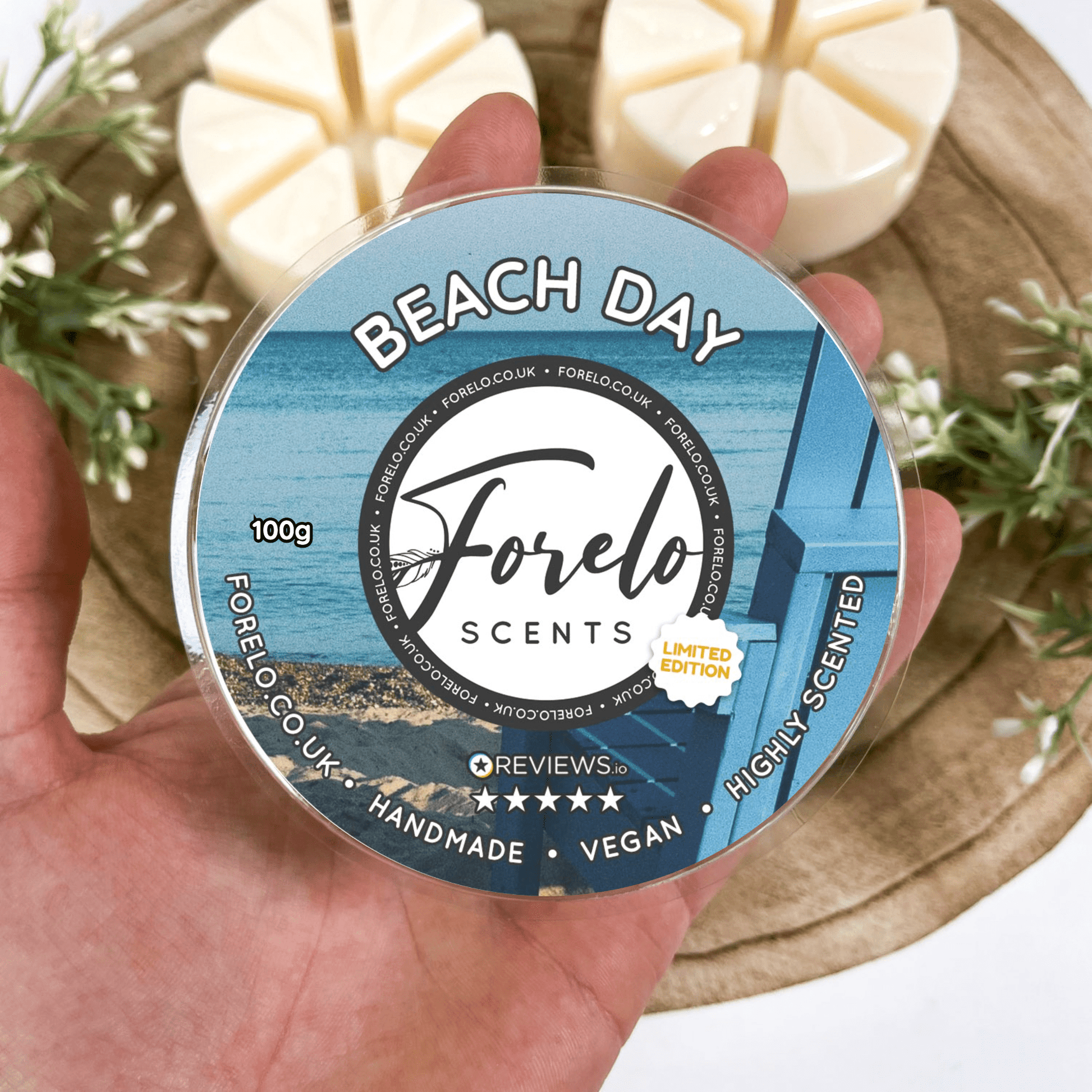 Beach Day Soy Wax Melt - Forelo Scents