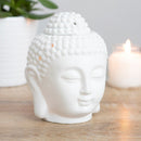 Ceramic Buddha Head Wax Melt Burner - Zen Home Decor - Forelo Scents
