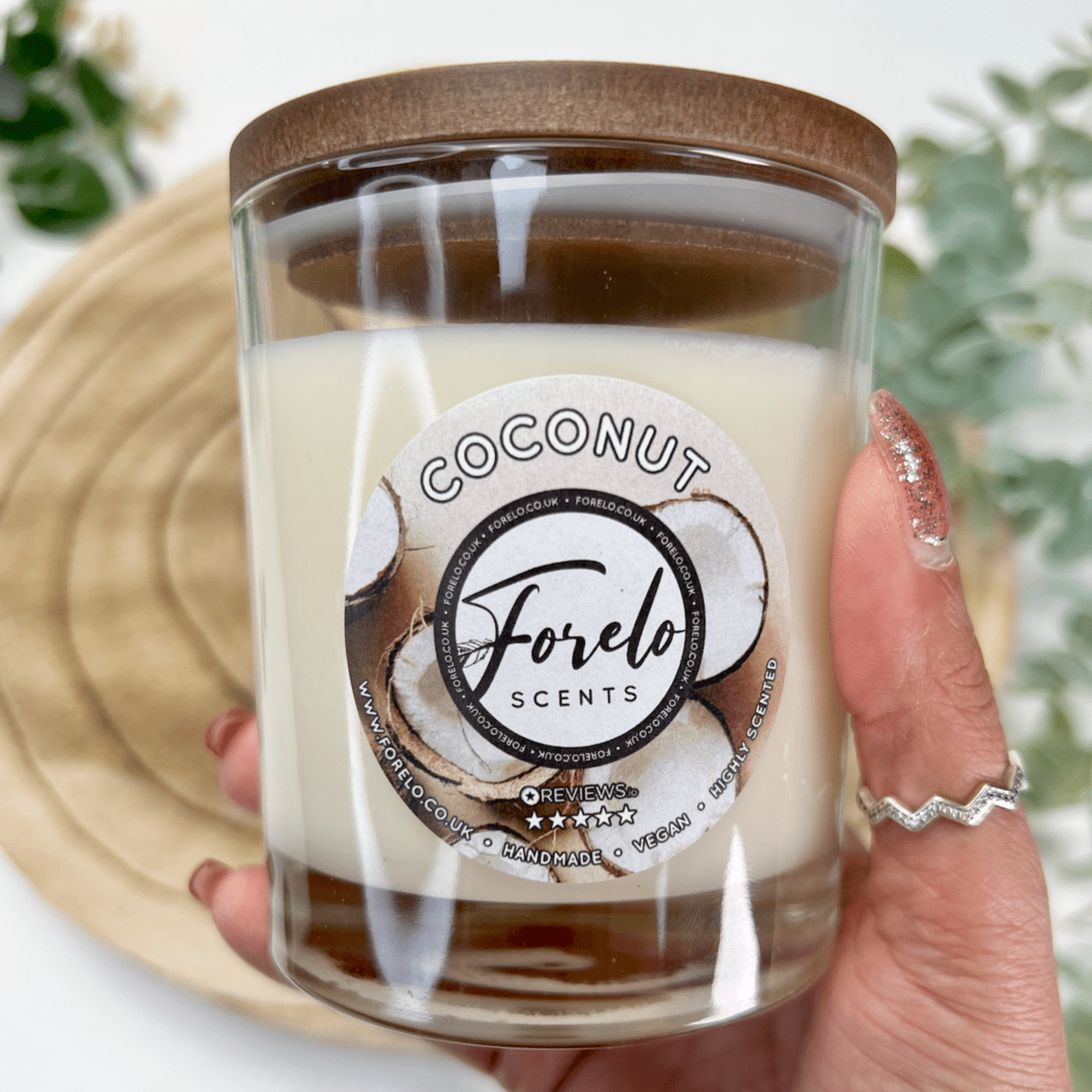 Coconut Soy Candle - Forelo Scents