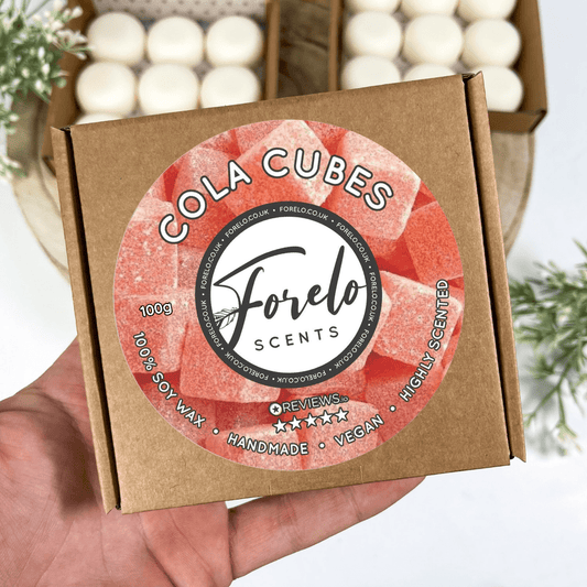 Cola Cubes Home Fragrance Wax Melts - Soy, Sweet and Scented - Forelo Scents