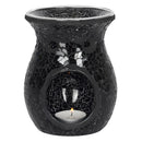 Ceramic Crackle Glass Wax Melt Burner - Elegant Design - Forelo Scents