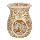 Ceramic Crackle Glass Wax Melt Burner - Elegant Design - Forelo Scents