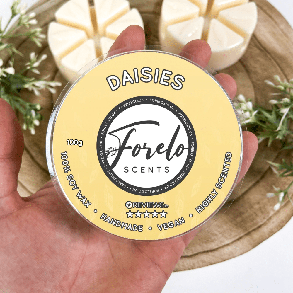Daisies · Perfume Soy Wax Melt Highly Scented Home Fragrance - Forelo Scents