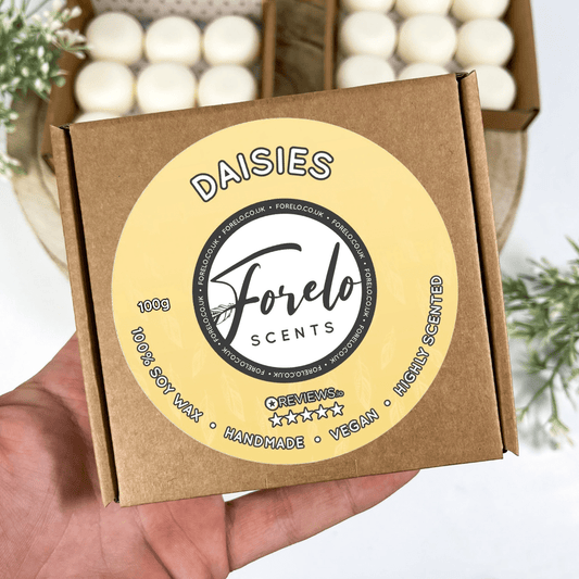 Daisies · Perfume Soy Wax Melt Highly Scented Home Fragrance - Forelo Scents