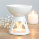 Deep Bowl Ceramic Wax Melt Burner - Forelo Scents