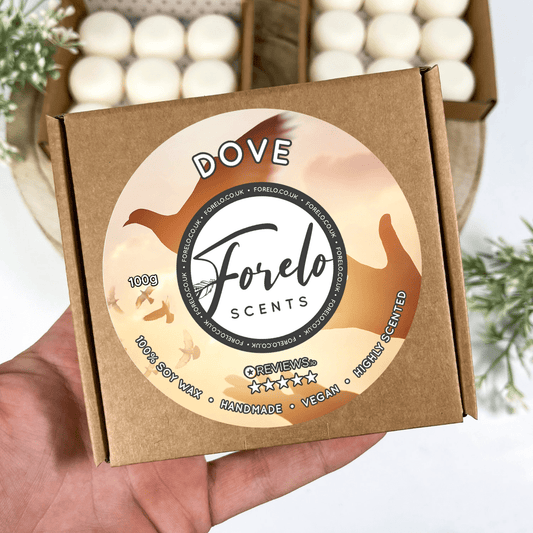Dove Soy Wax Melt – Soft, Clean Floral Home Fragrance - Forelo Scents