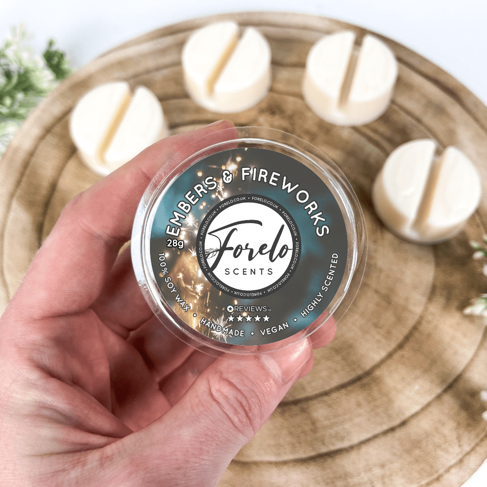 Embers & Fireworks Fragrance Melt - Soy Wax Vegan - Forelo Scents