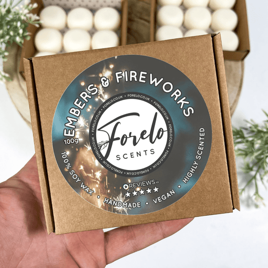 Embers & Fireworks Fragrance Melt - Soy Wax Vegan - Forelo Scents