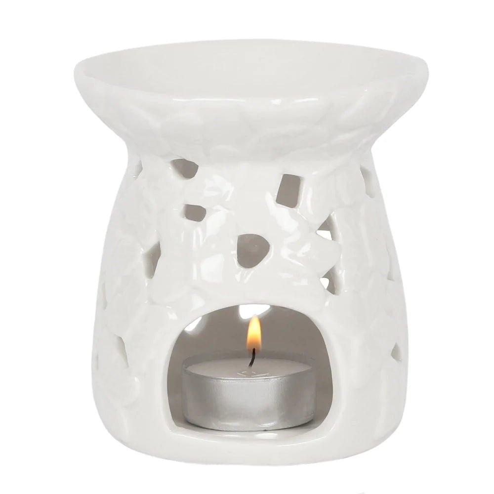 Embossed Butterfly Burner & Wax Melt Bundle Highly Scented Home Fragrance - Forelo Scents