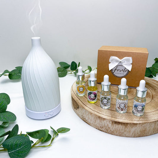 Fragrance Oil & Diffuser Gift Set – Luxury Home Scent Collection - Forelo Scents