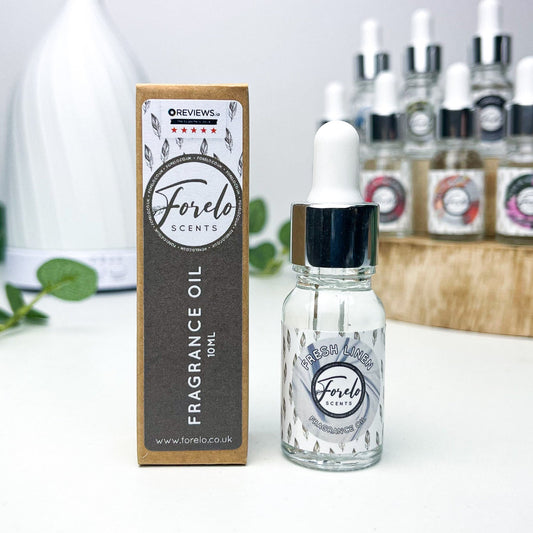 Fresh Linen Fragrance Oil Highly Scented Home Fragrance - Forelo Scents