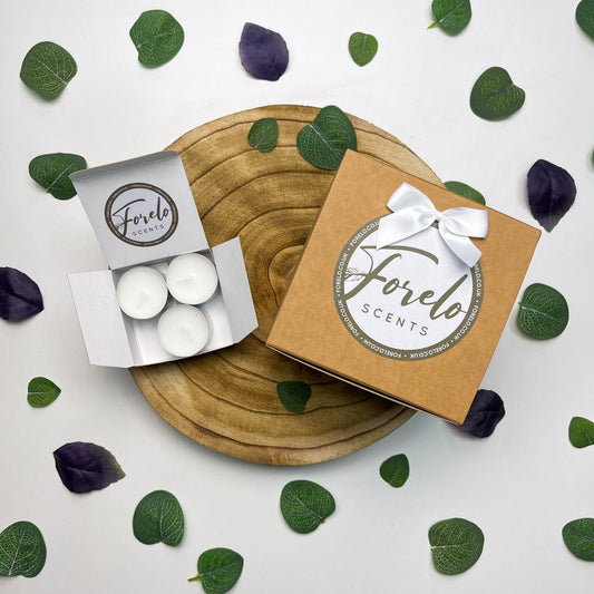 Gift Set Add-on Box Ribbon & Printed Lable Options - Forelo Scents