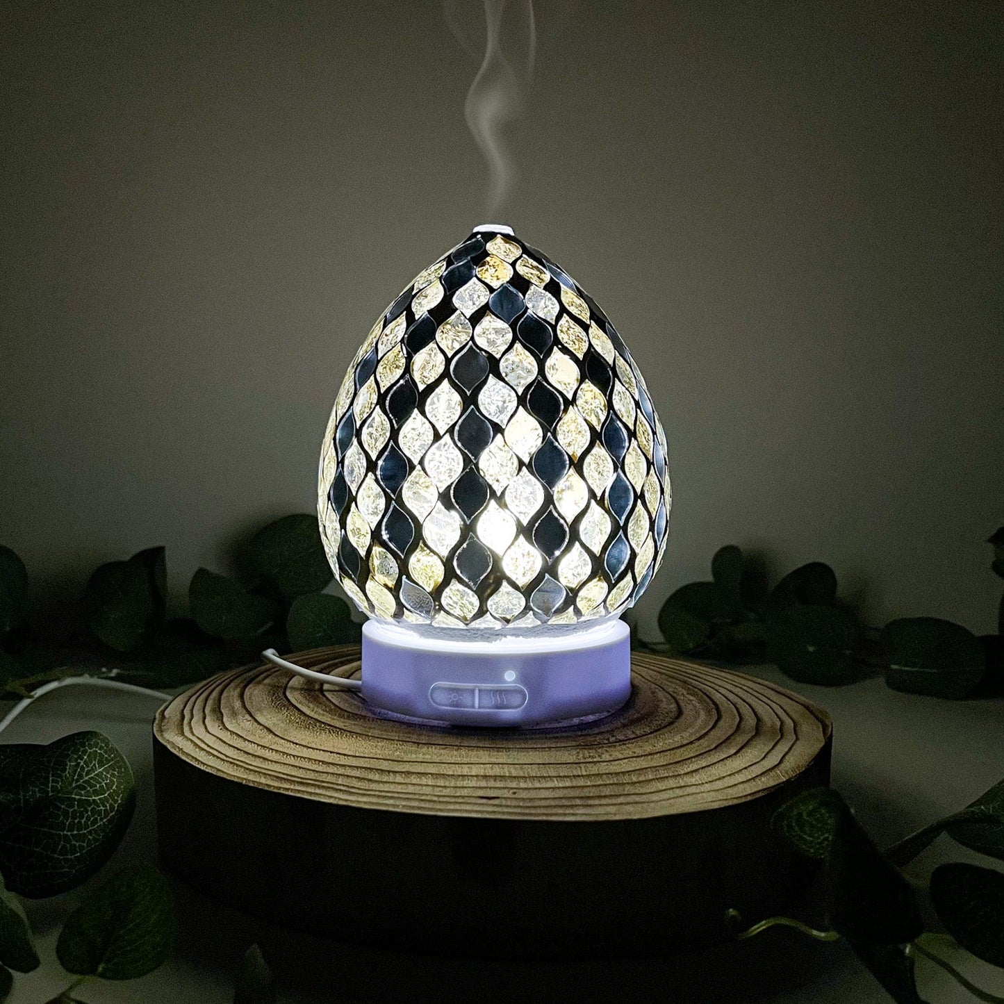 Elegant Gold Mirror Oil Diffuser for Aromatherapy & Home Fragrance - Forelo Scents