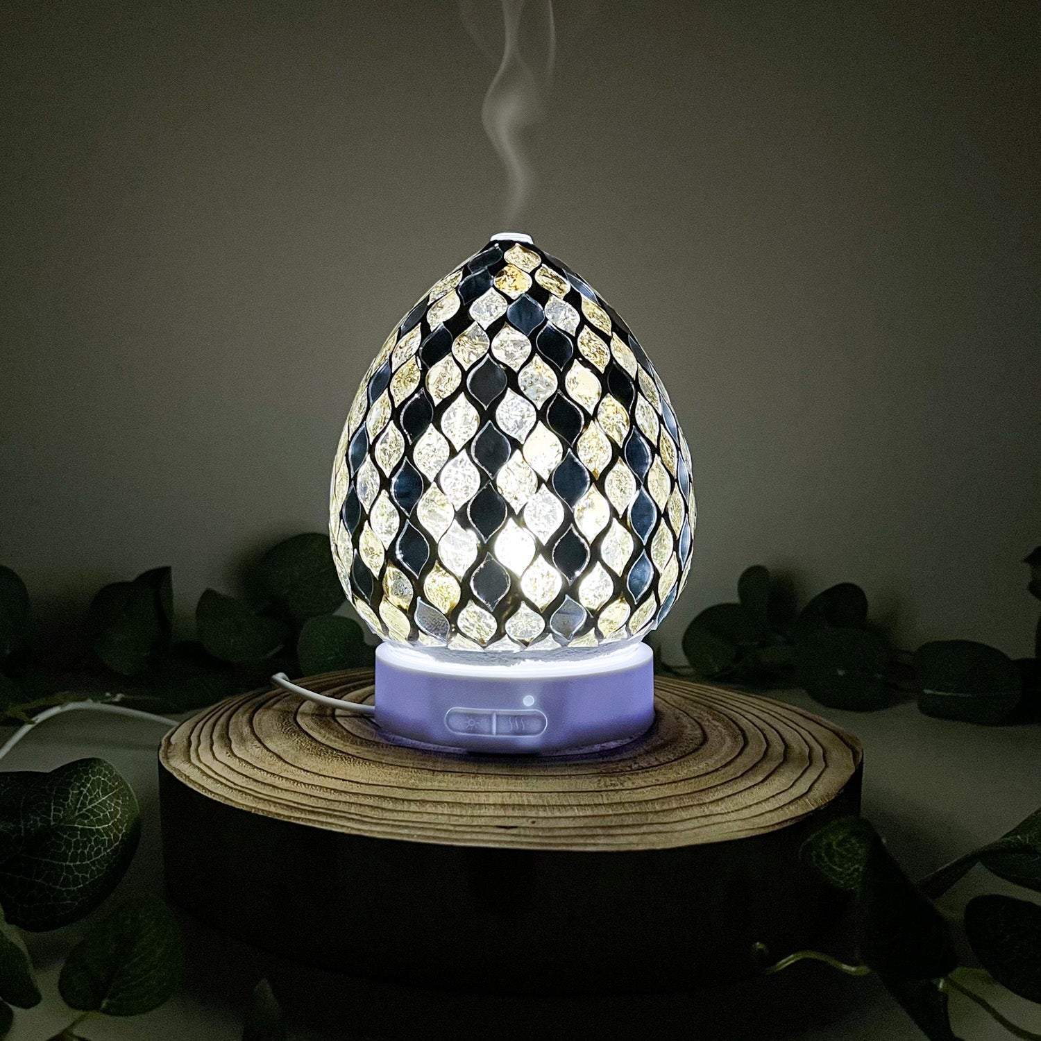 Elegant Gold Mirror Oil Diffuser for Aromatherapy & Home Fragrance - Forelo Scents