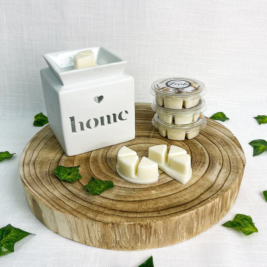 Home Ceramic Burner & Wax Melt Bundle - Forelo Scents