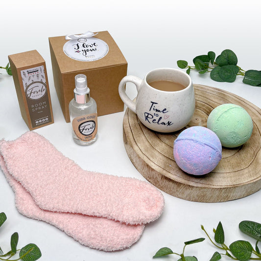 Luxury Pamper Hamper: Indulgence Self-Care Gift Set - Forelo Scents
