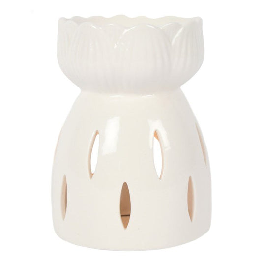 Lotus Ceramic Wax Melt Burner -Aromatherapy - Forelo Scents