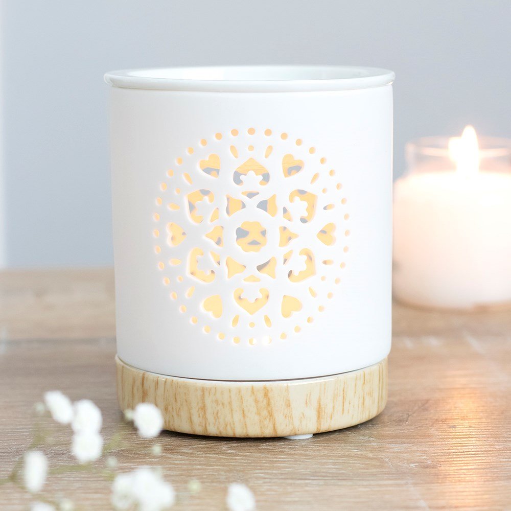 Mandala Wax Melts & Oil Burner - Aromatherapy Decor - Forelo Scents