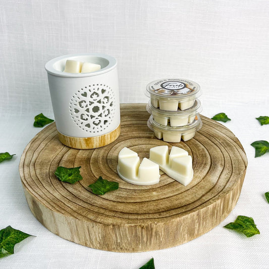 Aromatherapy Mandala Wax Melts Burner Set - Relaxing Home Fragrance - Forelo Scents