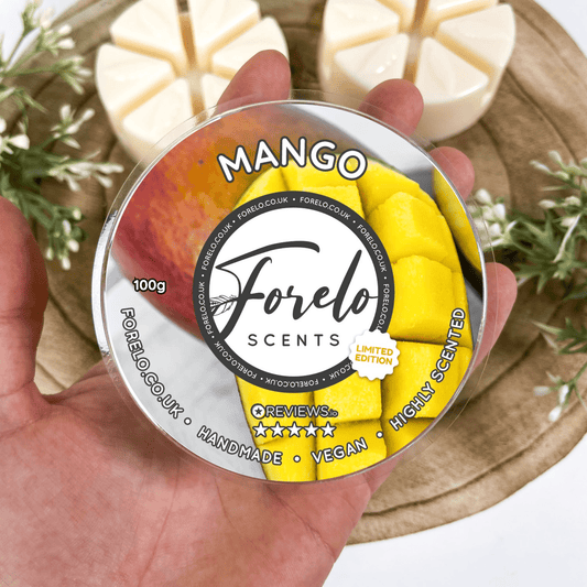 Mango Soy Wax Melt – Fruity Citrus & Floral Home Fragrance - Forelo Scents
