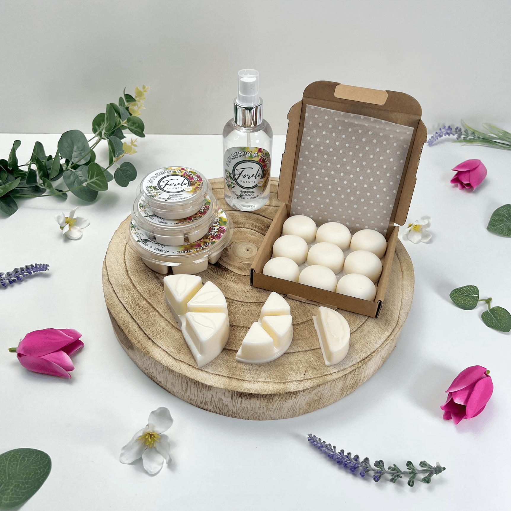 Mulberry & Thyme Soy Wax Melt - Forelo Scents