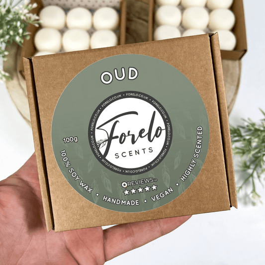 Oud · Aftershave Soy Wax Melt - Forelo Scents