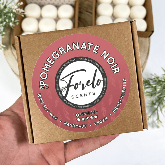 Pomegranate Noir · Unisex Soy Wax Melt Highly Scented Home Fragrance - Forelo Scents