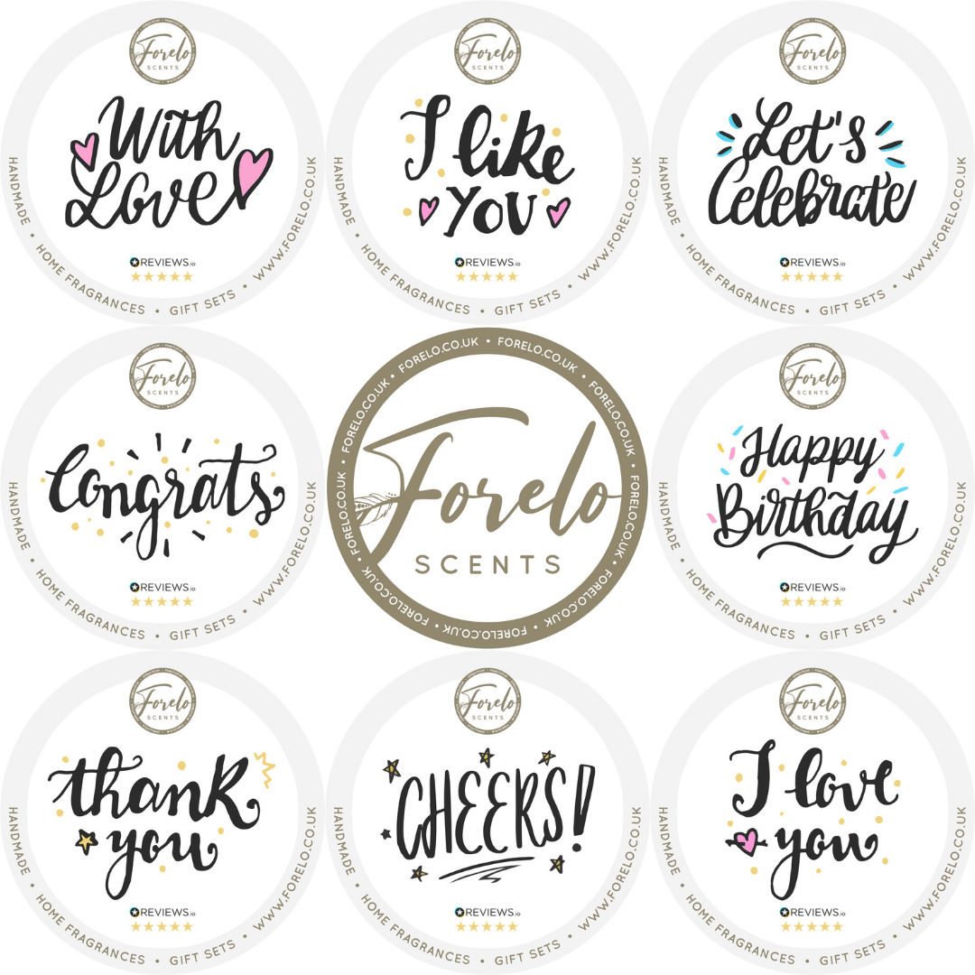 Wax Melt Sample Box & Burner Gift Set - Forelo Scents