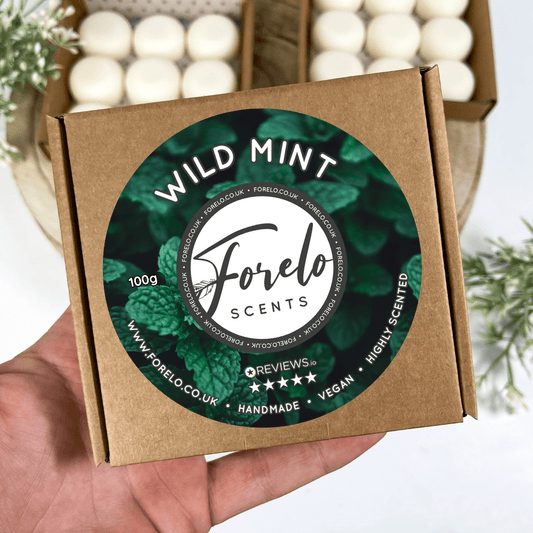 Wild Mint Soy Wax Melt – Fresh, Invigorating Home Fragrance - Forelo Scents